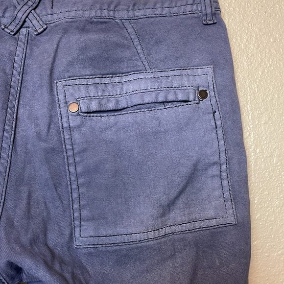 Free People Pants Blue/Gray moto pants size 26‎ - Picture 6 of 11